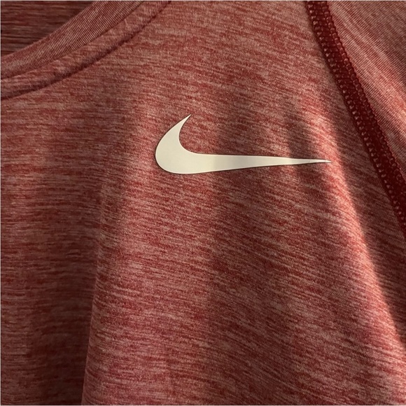 Nike Men’s Dry-Fit Running Shirt Size Medium in turbo red. GUC - Picture 6 of 7